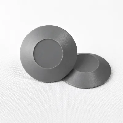 Elemento Tátil Alerta 27mm Colorido Cinza Adesivado