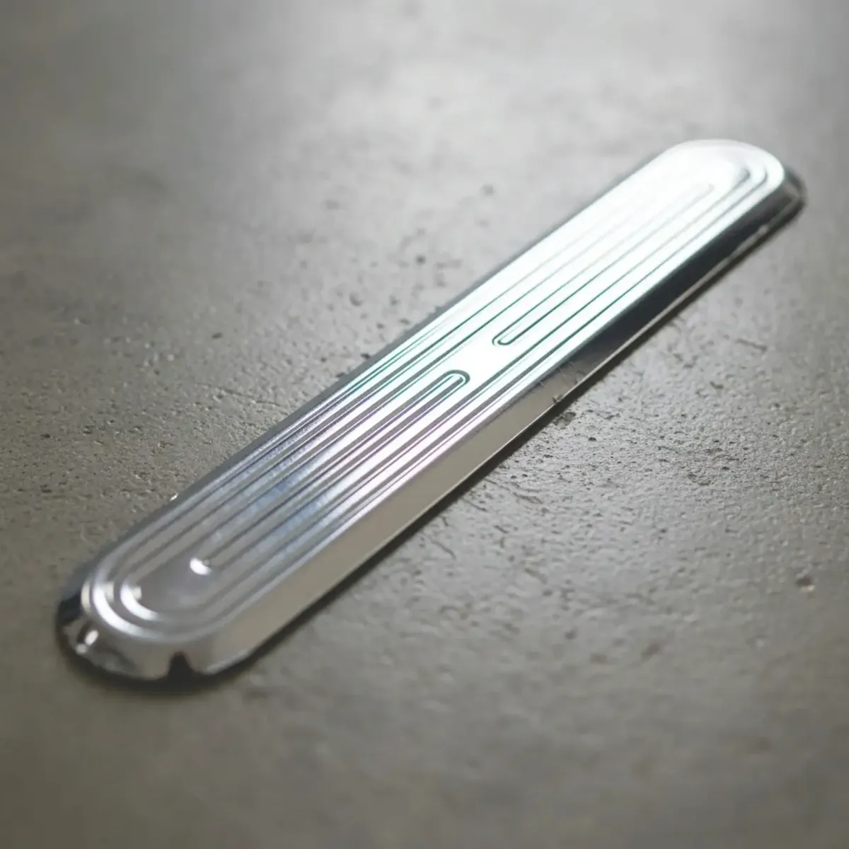 Miniatura 4 de Elemento Tátil Direcional 235mm Inox Frisado Adesivado