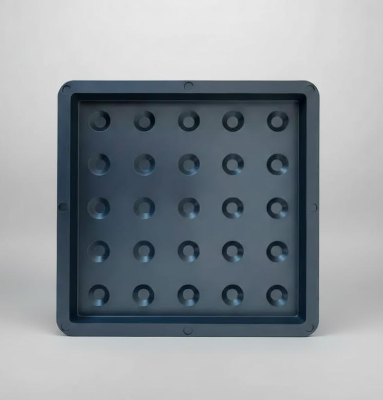 Forma de Piso Tátil Alerta 25x25x2,5cm TP