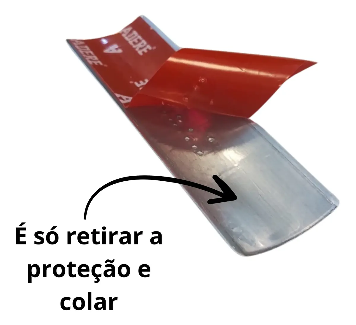 Miniatura 3 de Placa Braille Alumínio p/ Corrimão 10x3cm - Andar 10