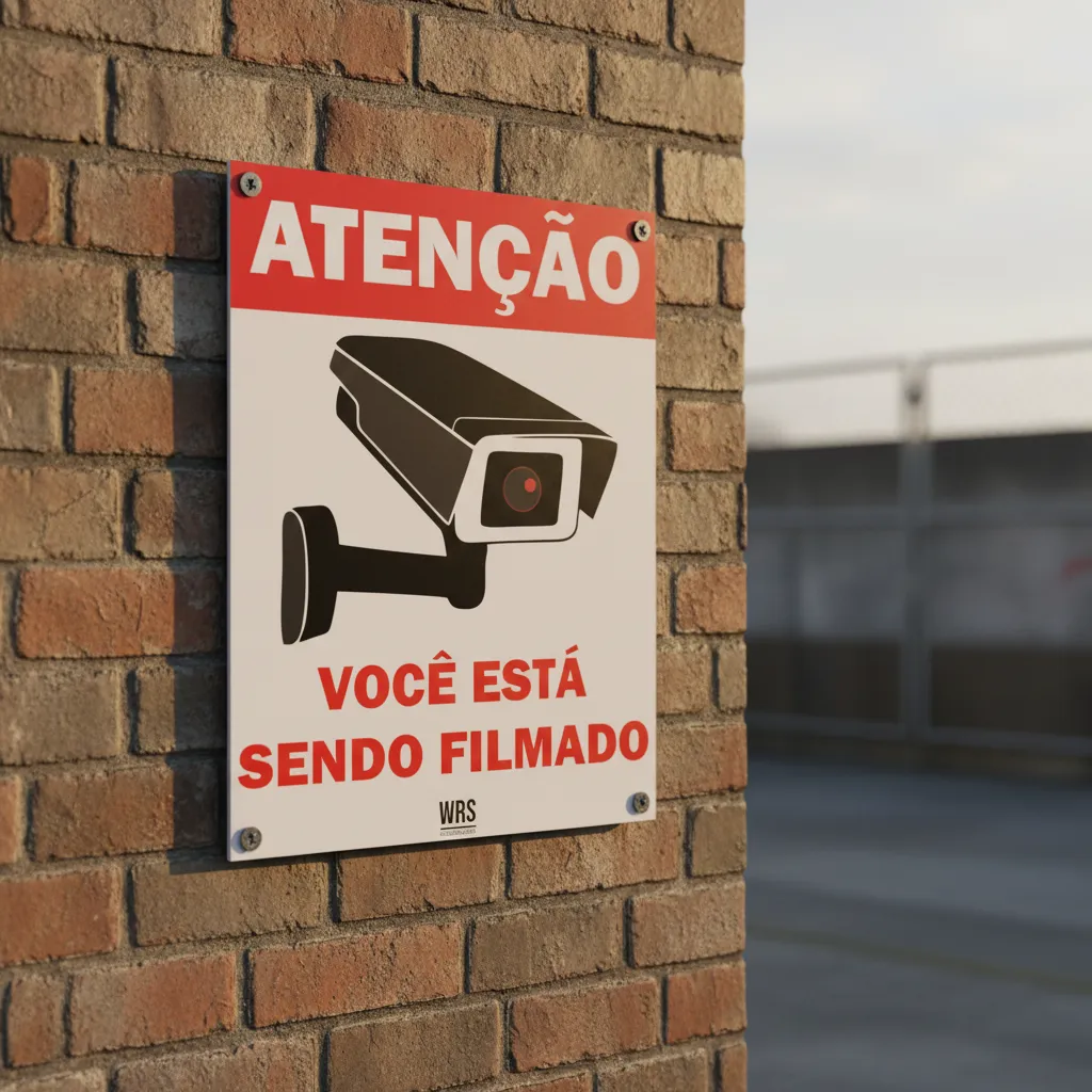 Miniatura 4 de Placa Monitoramento por Câmera de Segurança - PS 1MM 