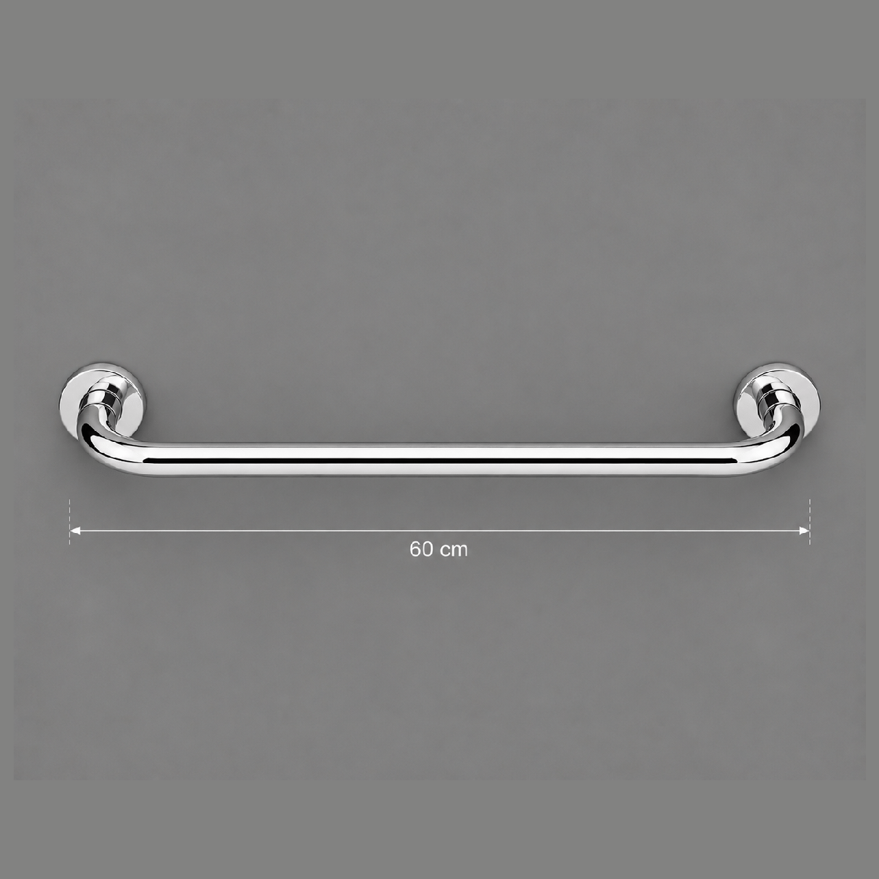 Miniatura 2 de Barra Apoio Reta Inox 60 cm
