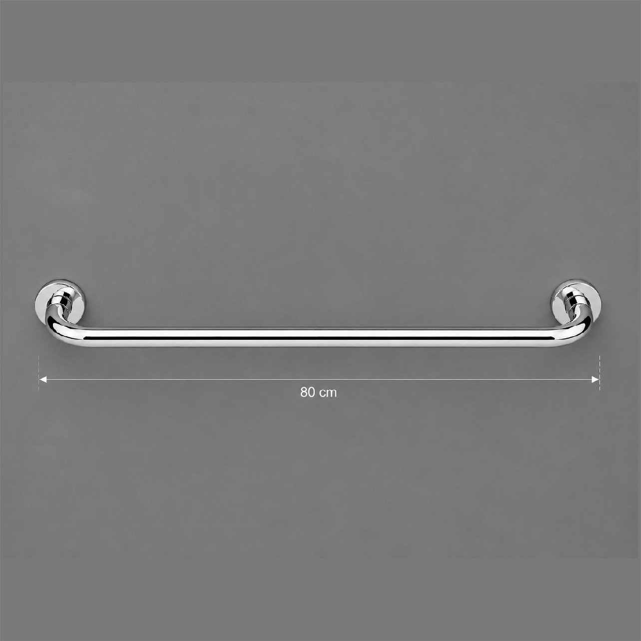 Miniatura 2 de Barra Apoio Reta Inox 80 cm