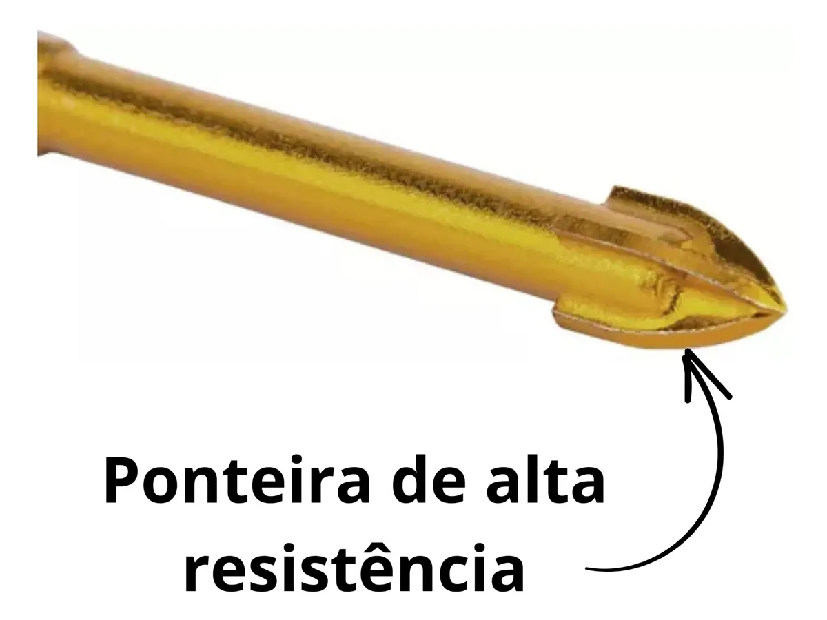 Miniatura 2 de Broca DIAMANTADA P/ PORCELANATO 8mm