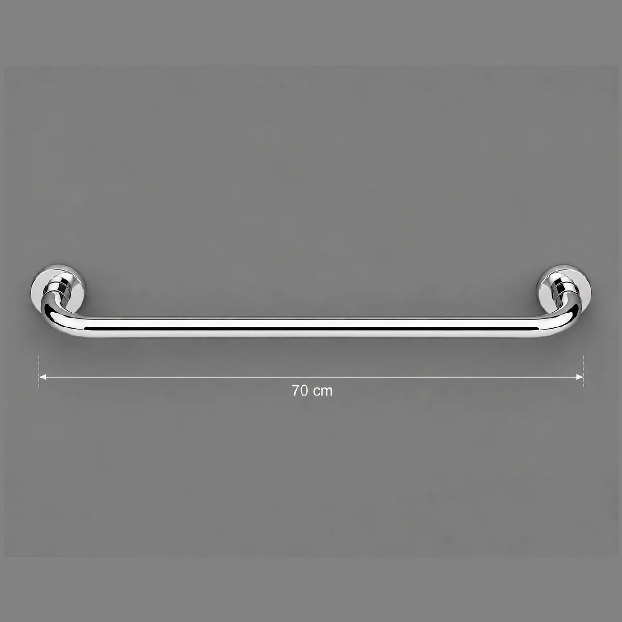 Miniatura 2 de Barra Apoio Reta Inox 70 cm - INOX 304