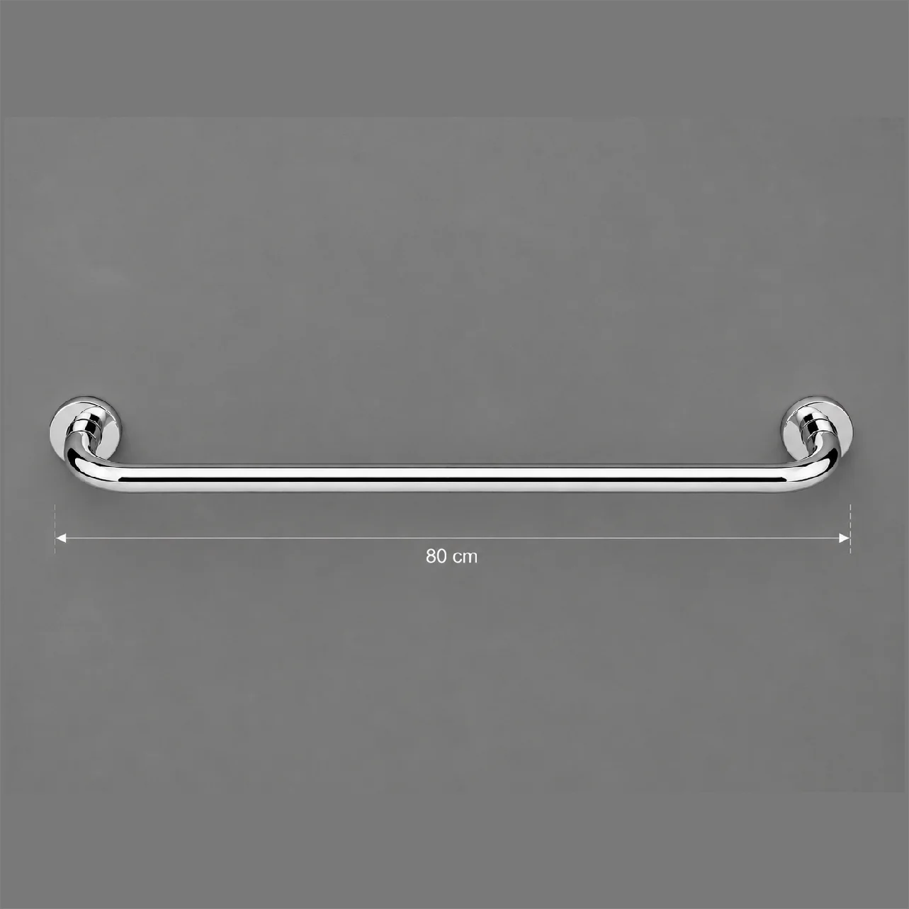 Miniatura 2 de Barra Apoio Reta Inox 80 cm - INOX 304