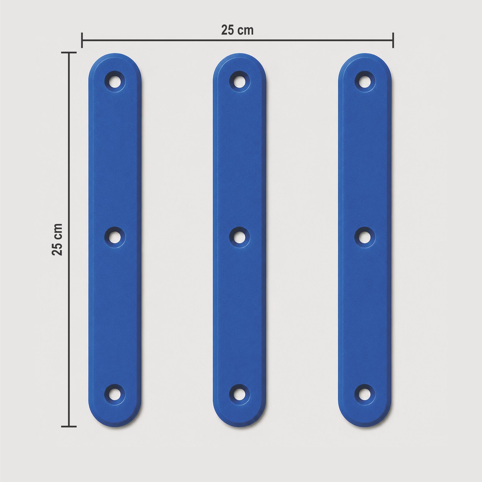 Miniatura 3 de Elemento Tátil Direcional 235mm Colorido Azul Parafusado