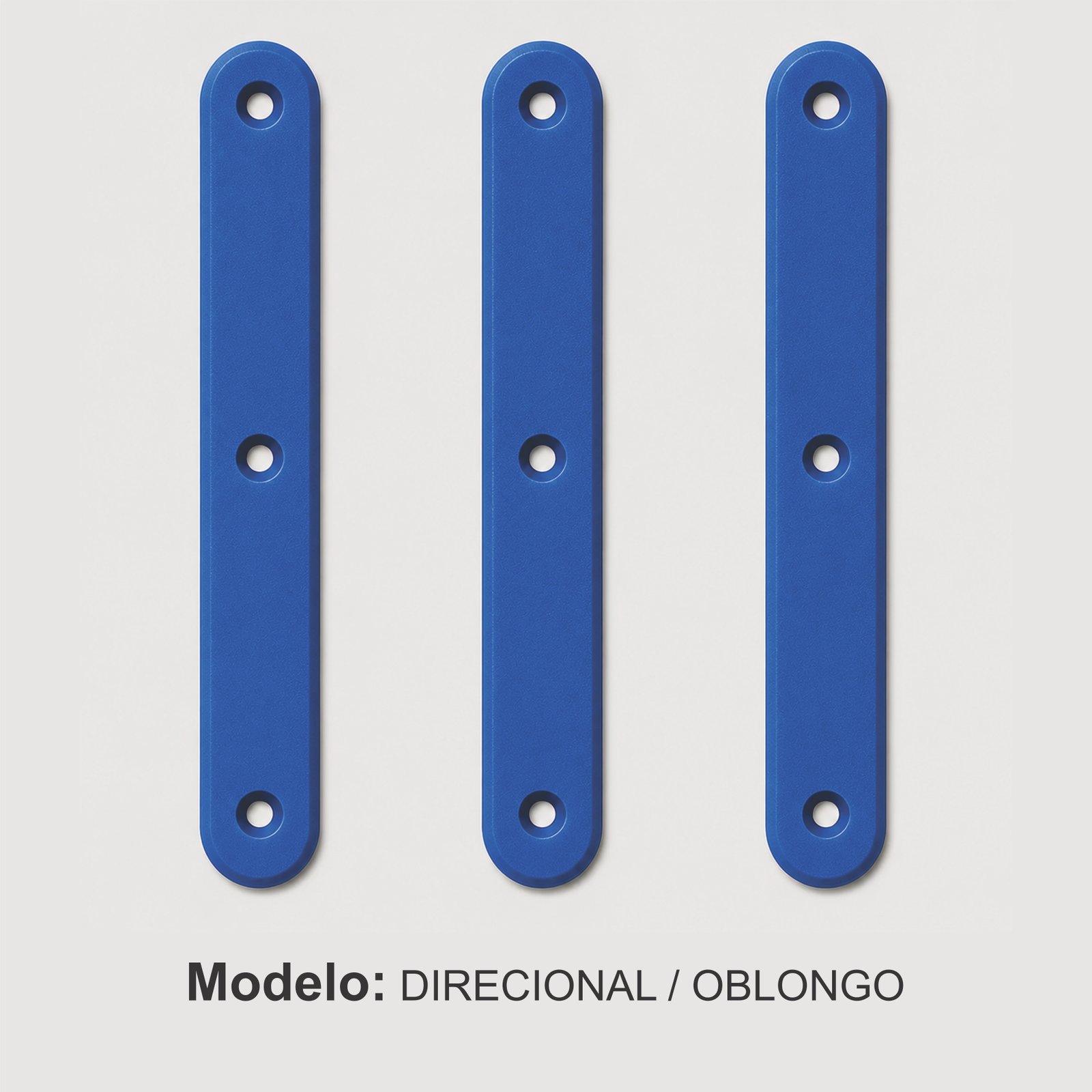 Miniatura 4 de Elemento Tátil Direcional 235mm Colorido Azul Parafusado