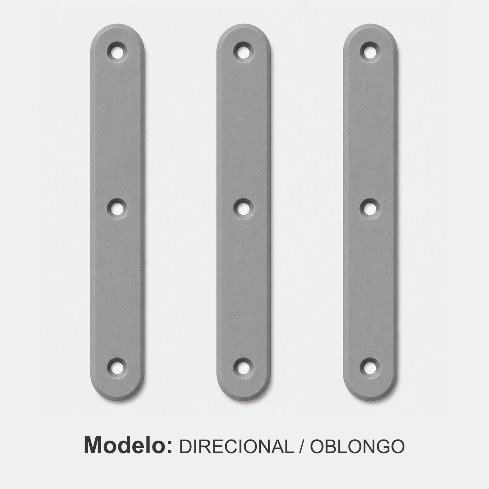 Miniatura 4 de Elemento Tátil Direcional 235mm Colorido Cinza Parafusado