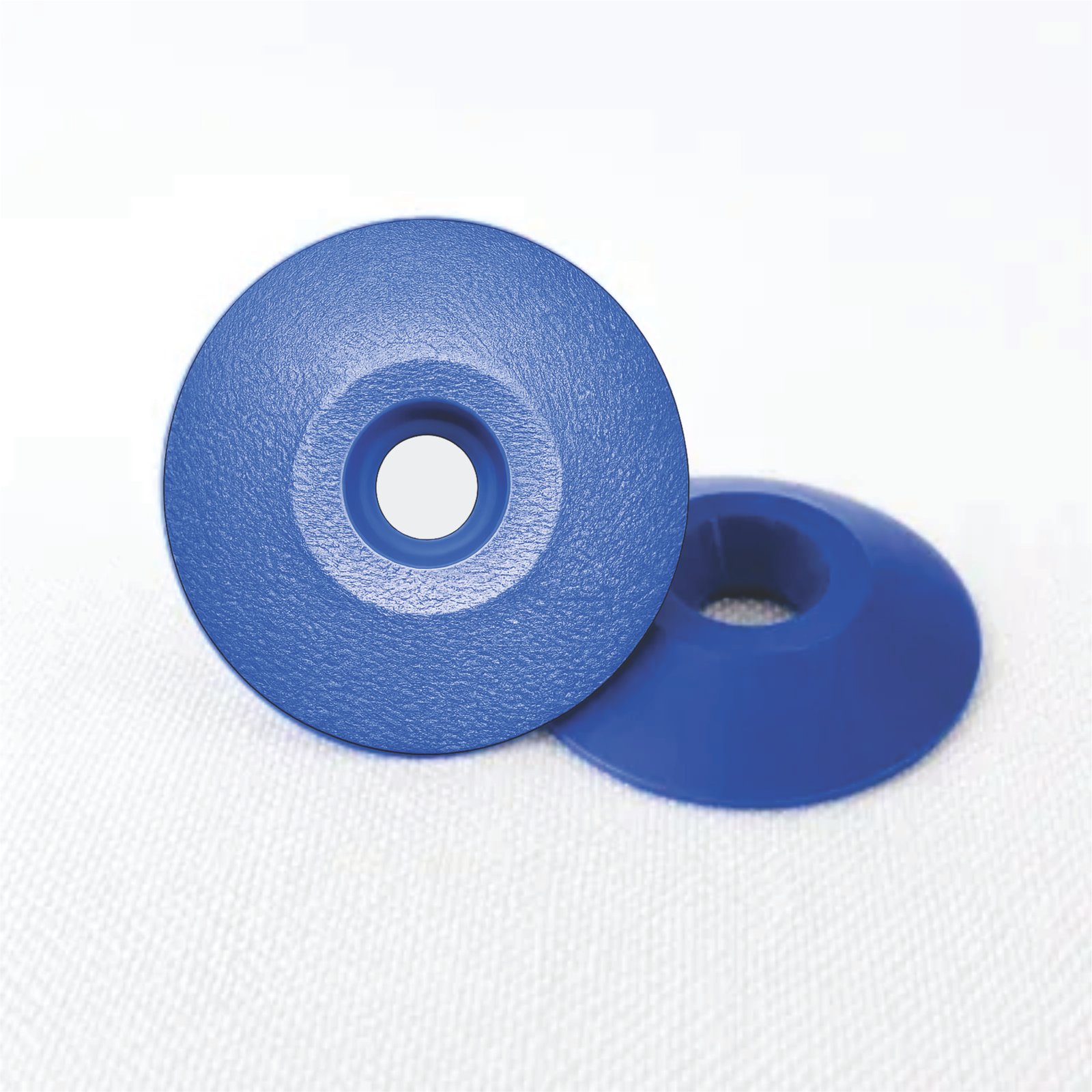 Miniatura 6 de Elemento Tátil Alerta 27mm Colorido Azul Parafusado
