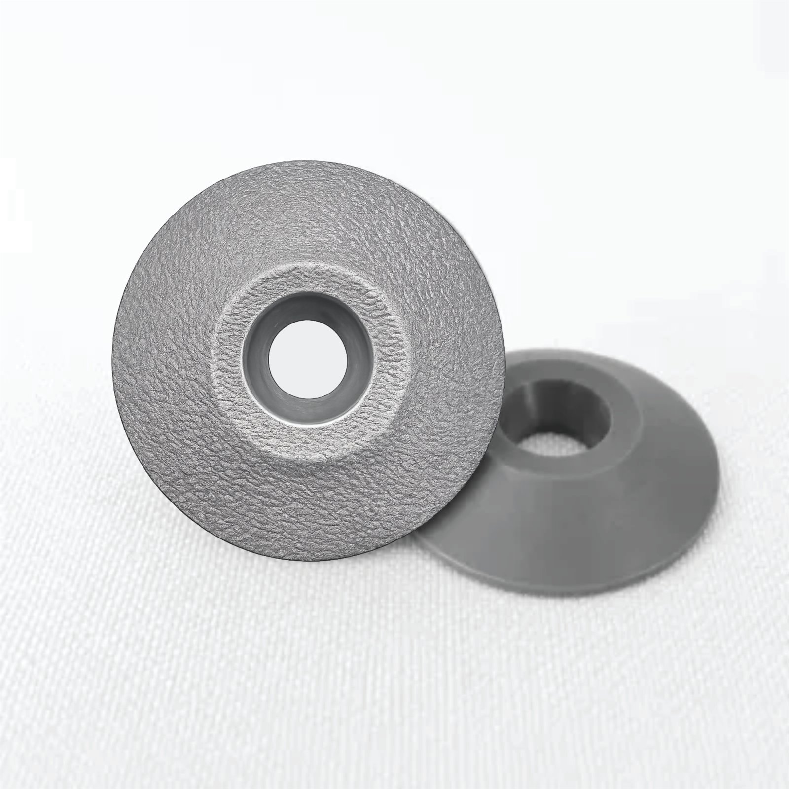 Miniatura 6 de Elemento Tátil Alerta 27mm Colorido Cinza Parafusado