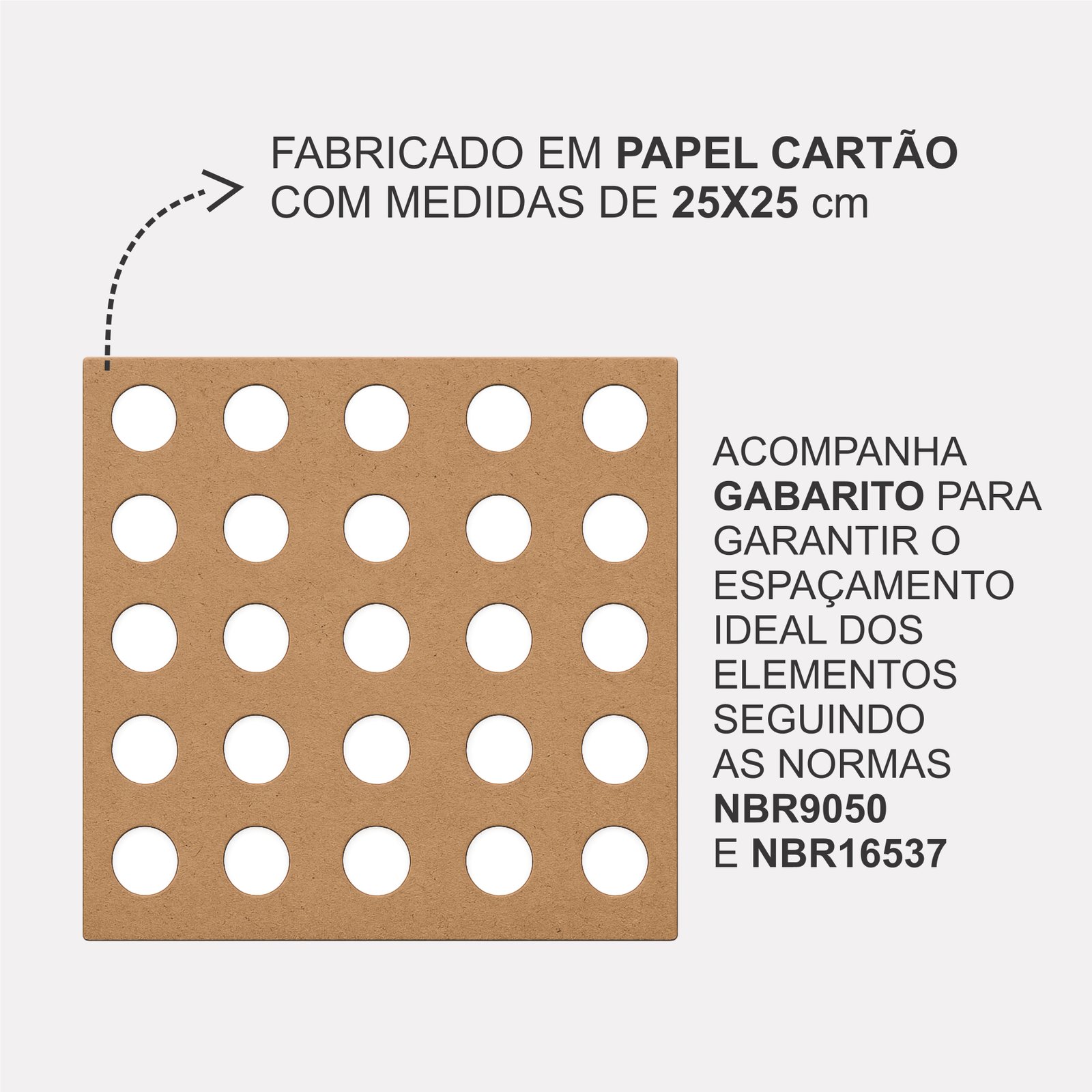 Miniatura 5 de Elemento Tátil Alerta 27mm Colorido Azul Adesivado