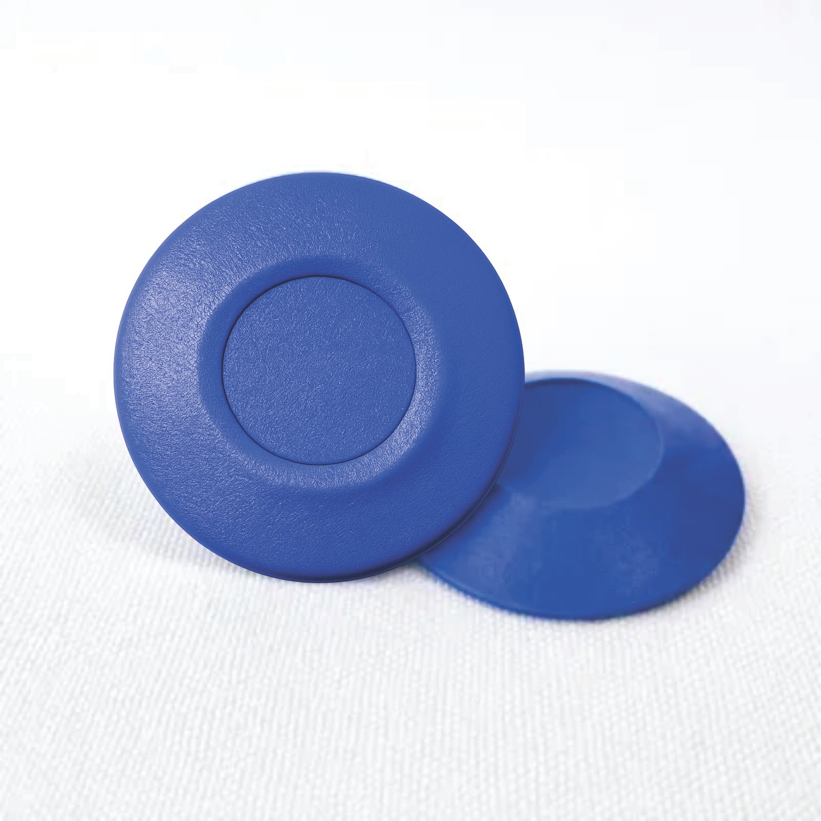 Miniatura 6 de Elemento Tátil Alerta 27mm Colorido Azul Adesivado