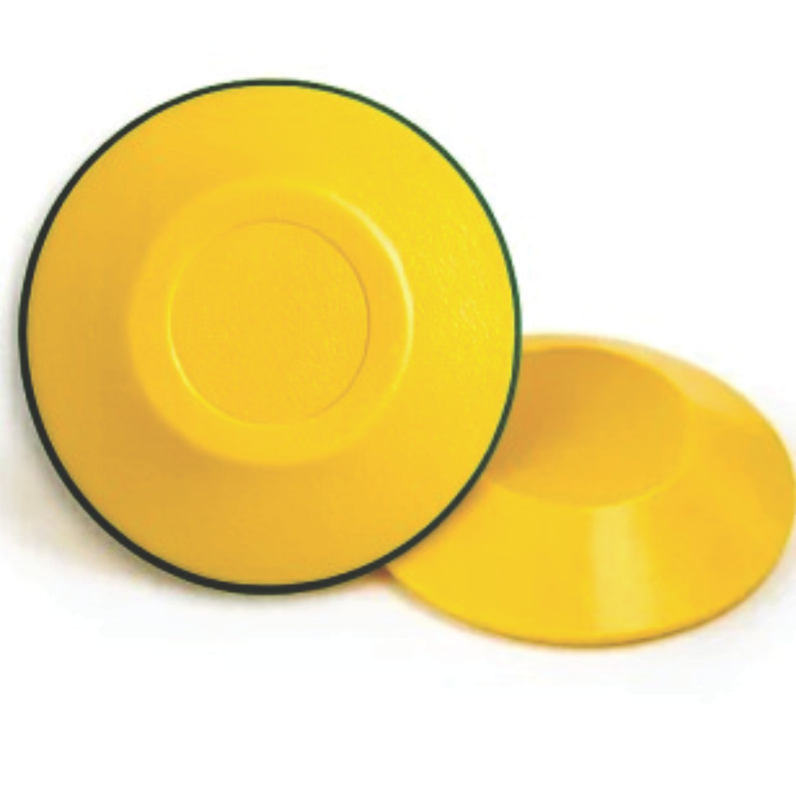 Miniatura 6 de Elemento Tátil Alerta 27mm Colorido Amarelo Adesivado