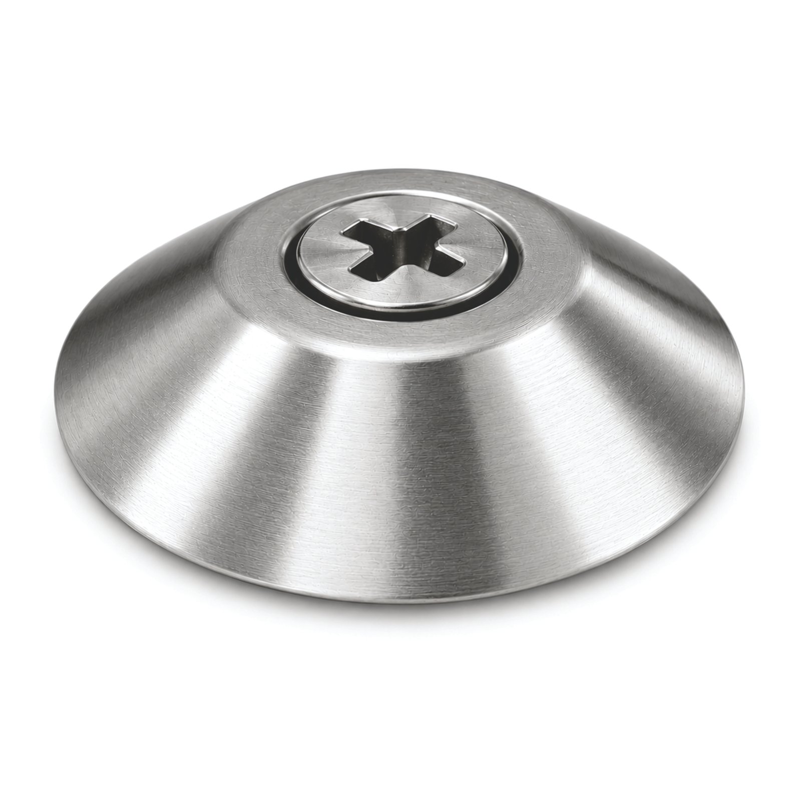 Miniatura 6 de Elemento Tátil Alerta 28mm Inox 304 Liso Parafusado