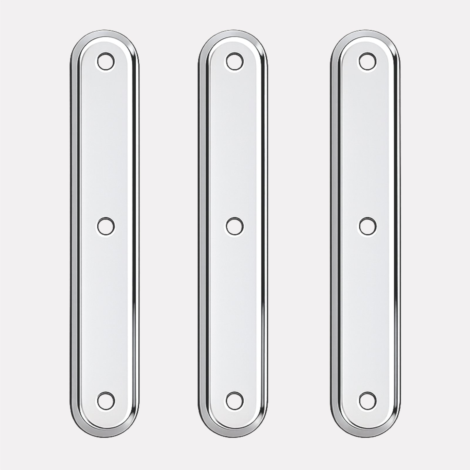 Elemento Tátil Direcional 235mm Inox 304 Liso Parafusado 