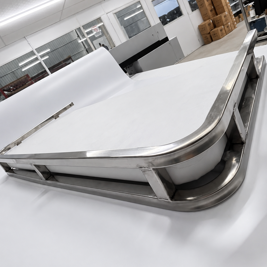 Trocador de Fralda Articulado De Inox 304 PCD 90x45 Cm 