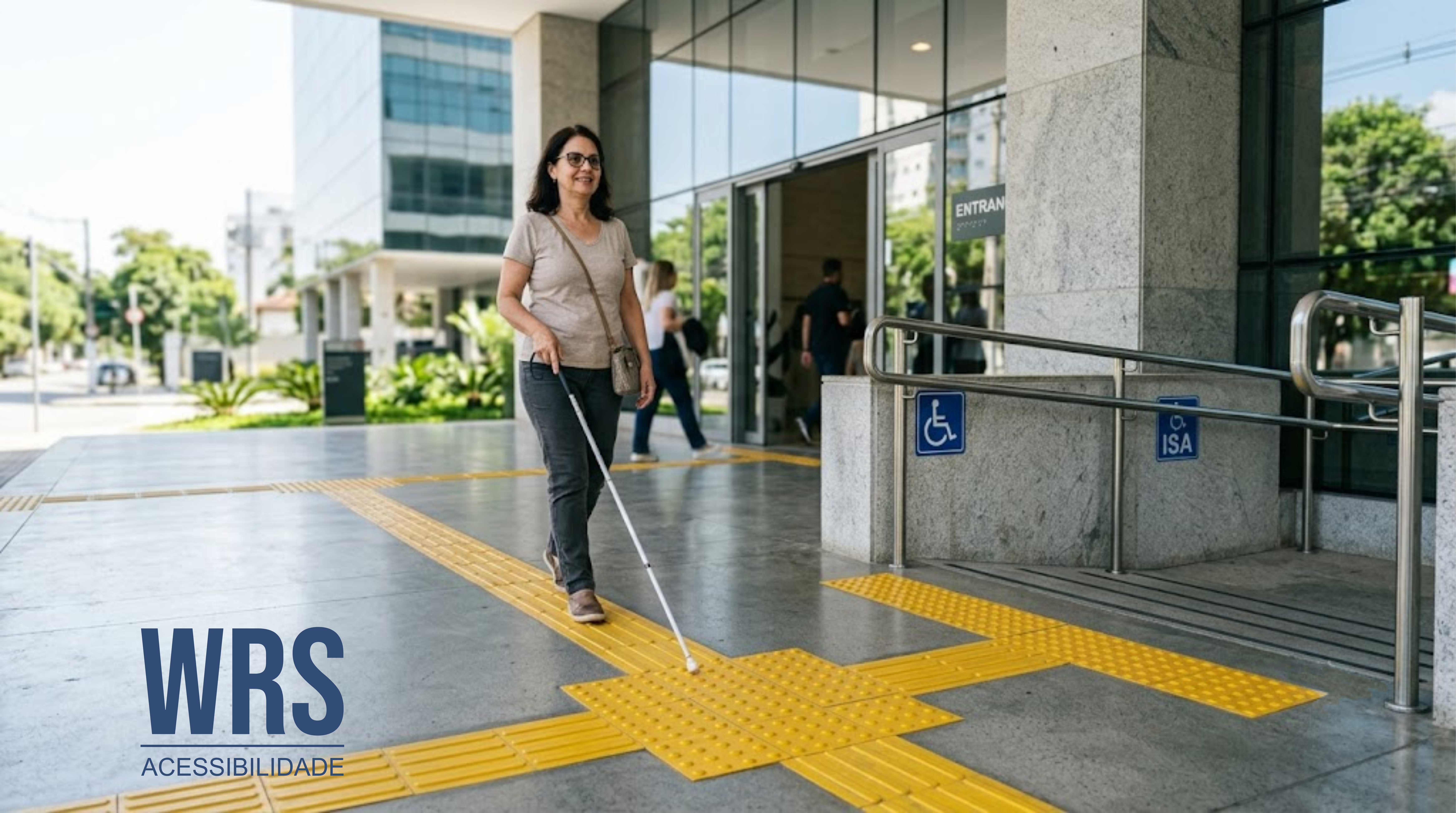 Piso Tátil e a Norma NBR 9050: o que a lei exige